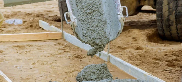 concrete delivery New Mills